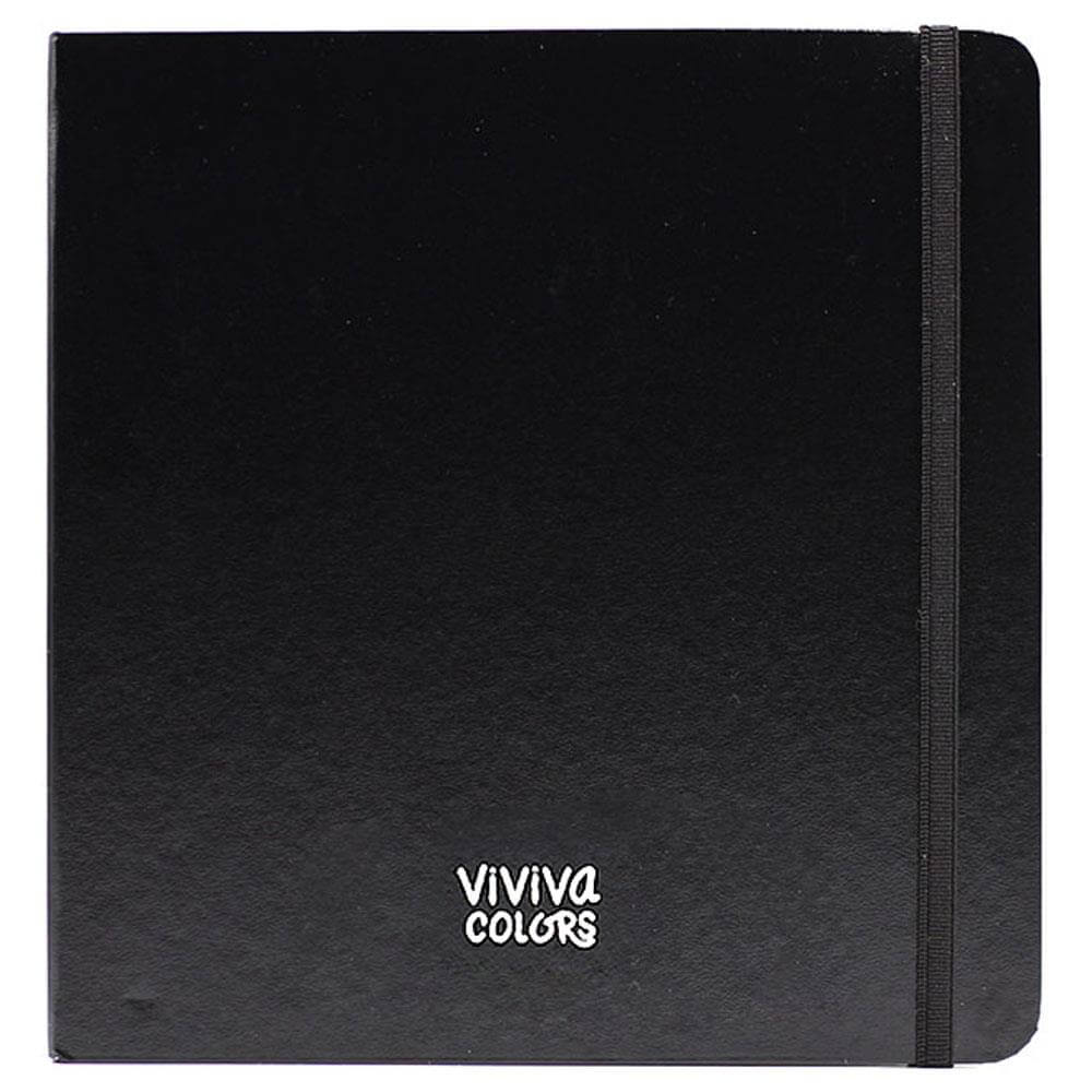 Viviva Sketchbook Square Ivory Pages
